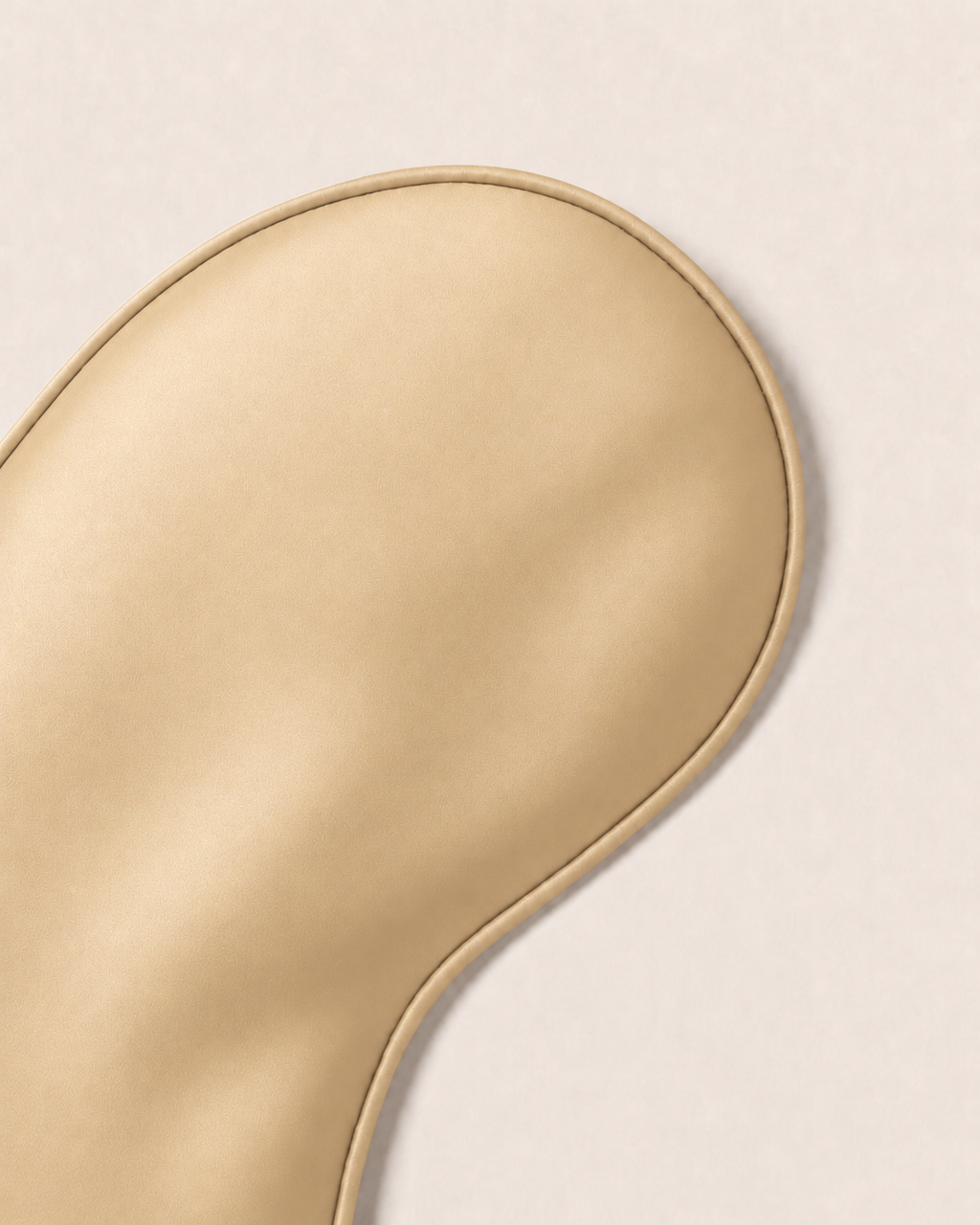 Sand Beige Satin Sleep Mask