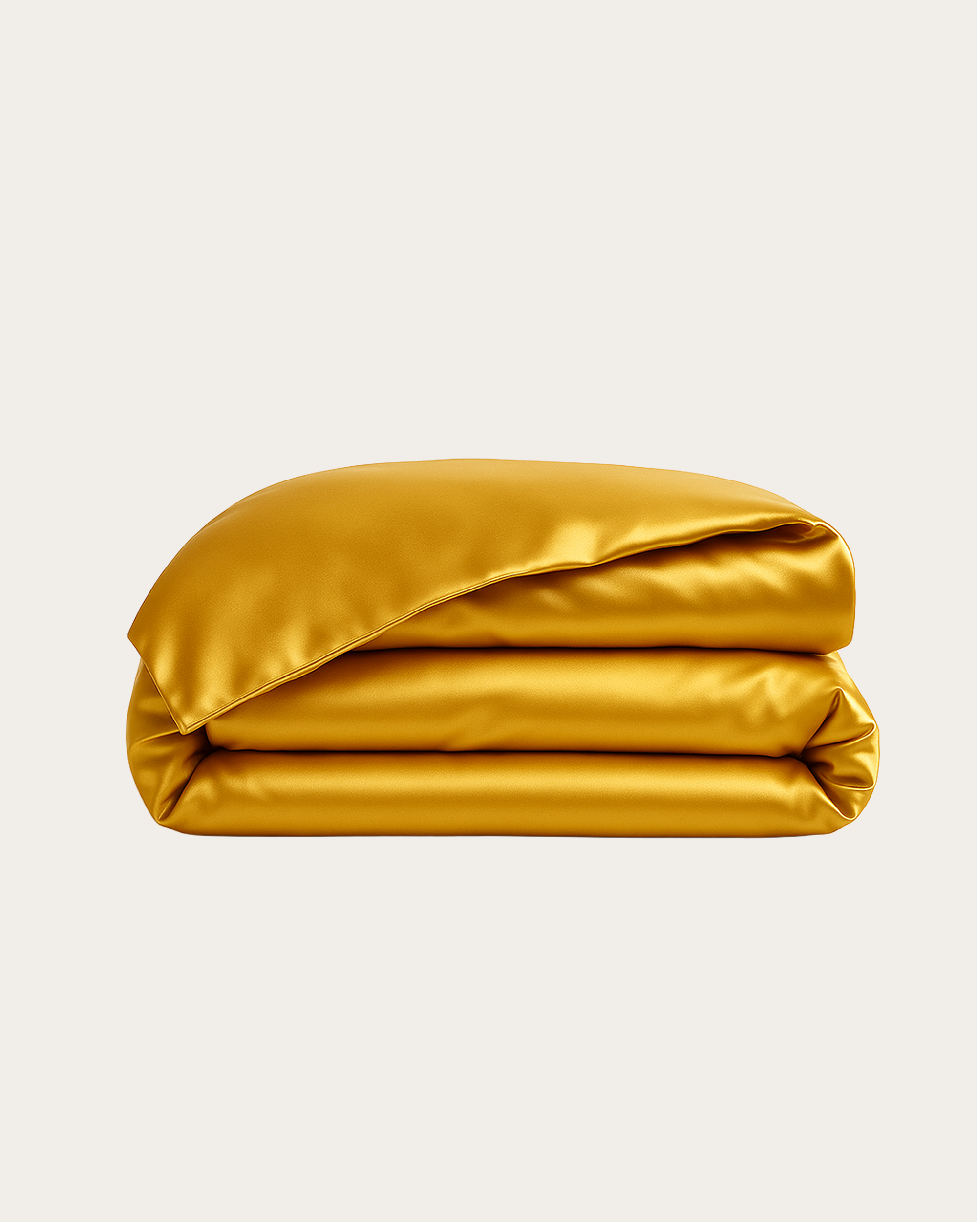 Imperial Gold Satin Duvet Cover