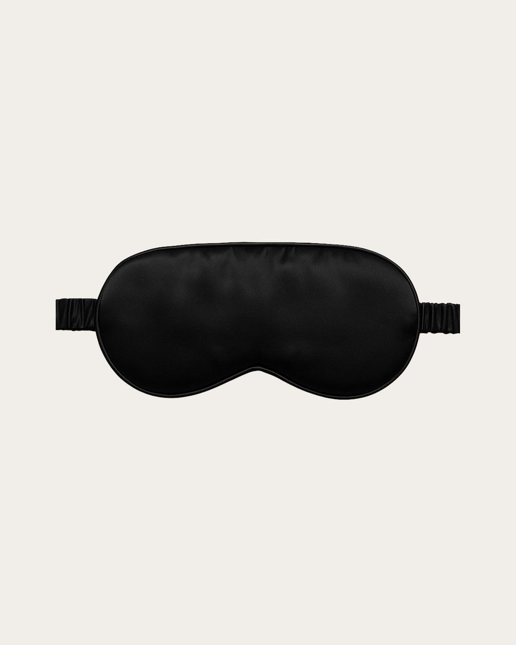 Obsidian Black Satin Sleep Mask