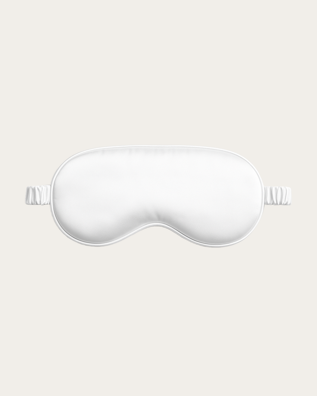 Pearl White Satin Sleep Mask