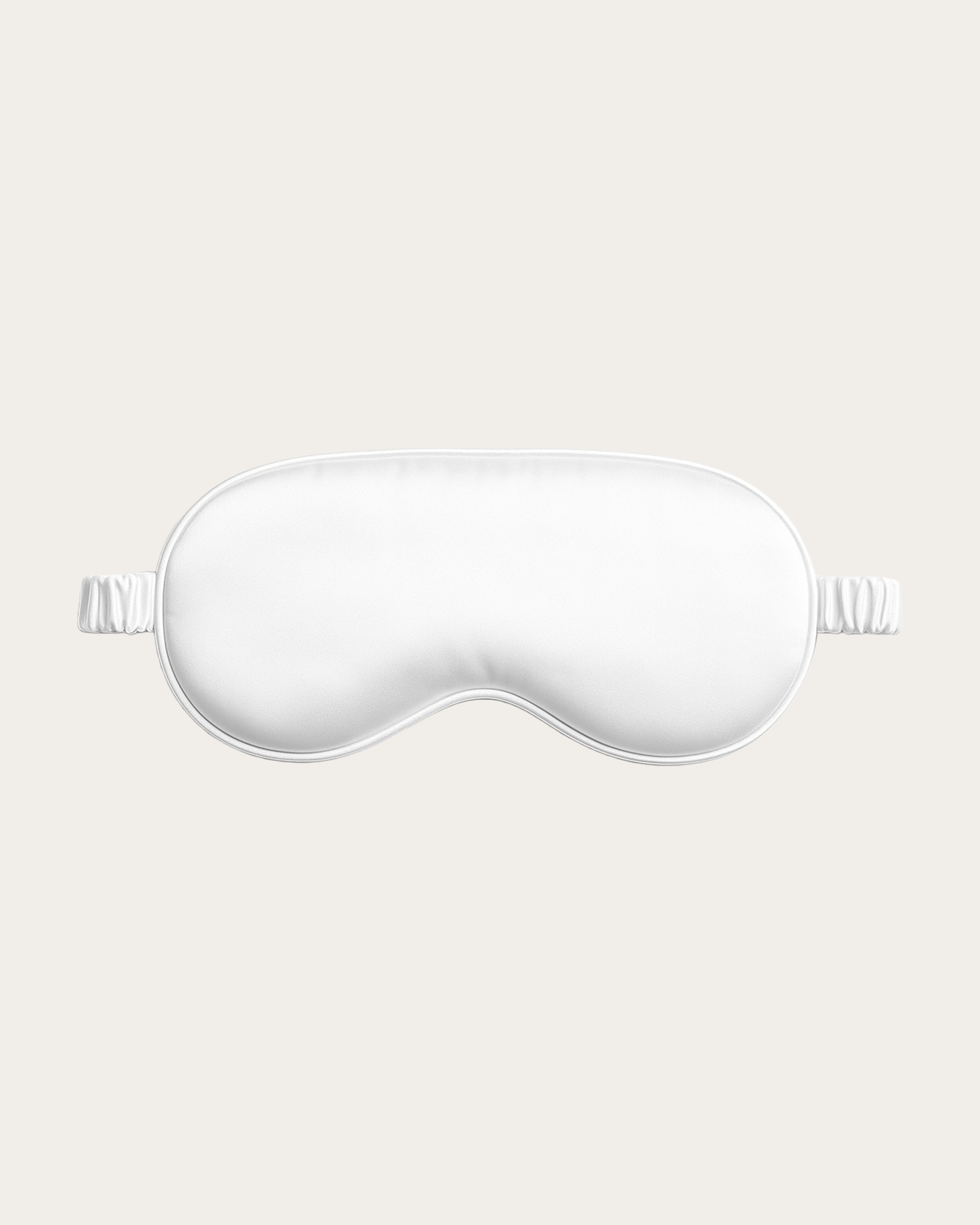 Pearl White Satin Sleep Mask