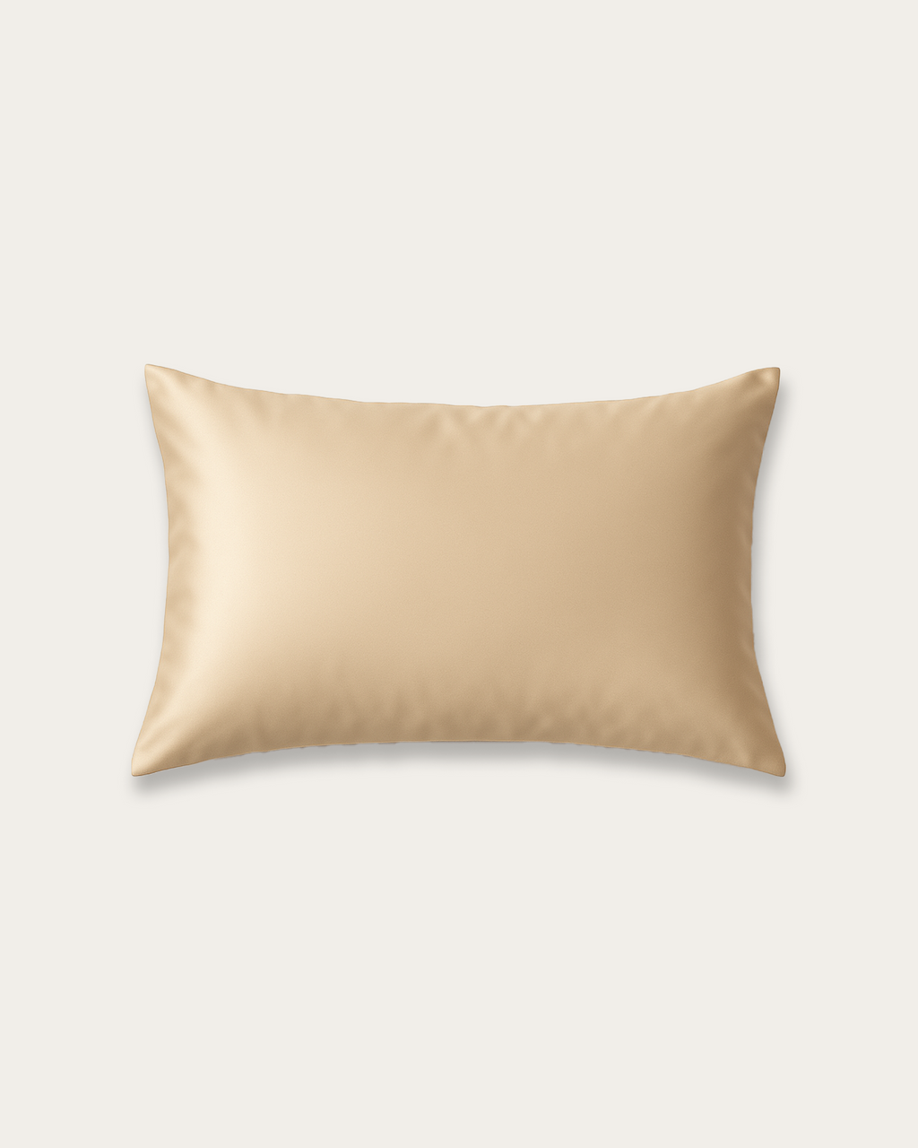 Sand Beige Satin Pillowcase