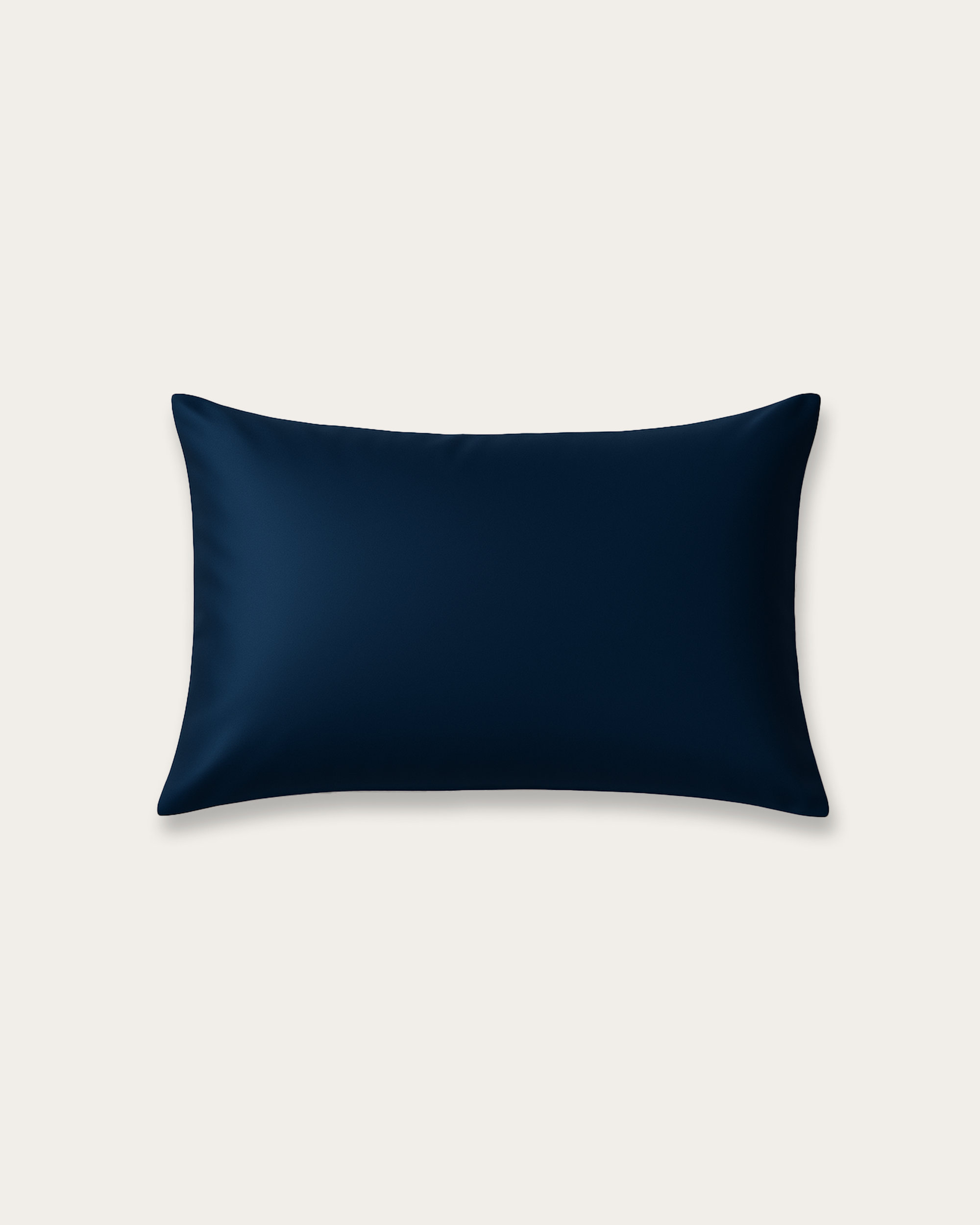 Navy Blue Satin Pillowcase