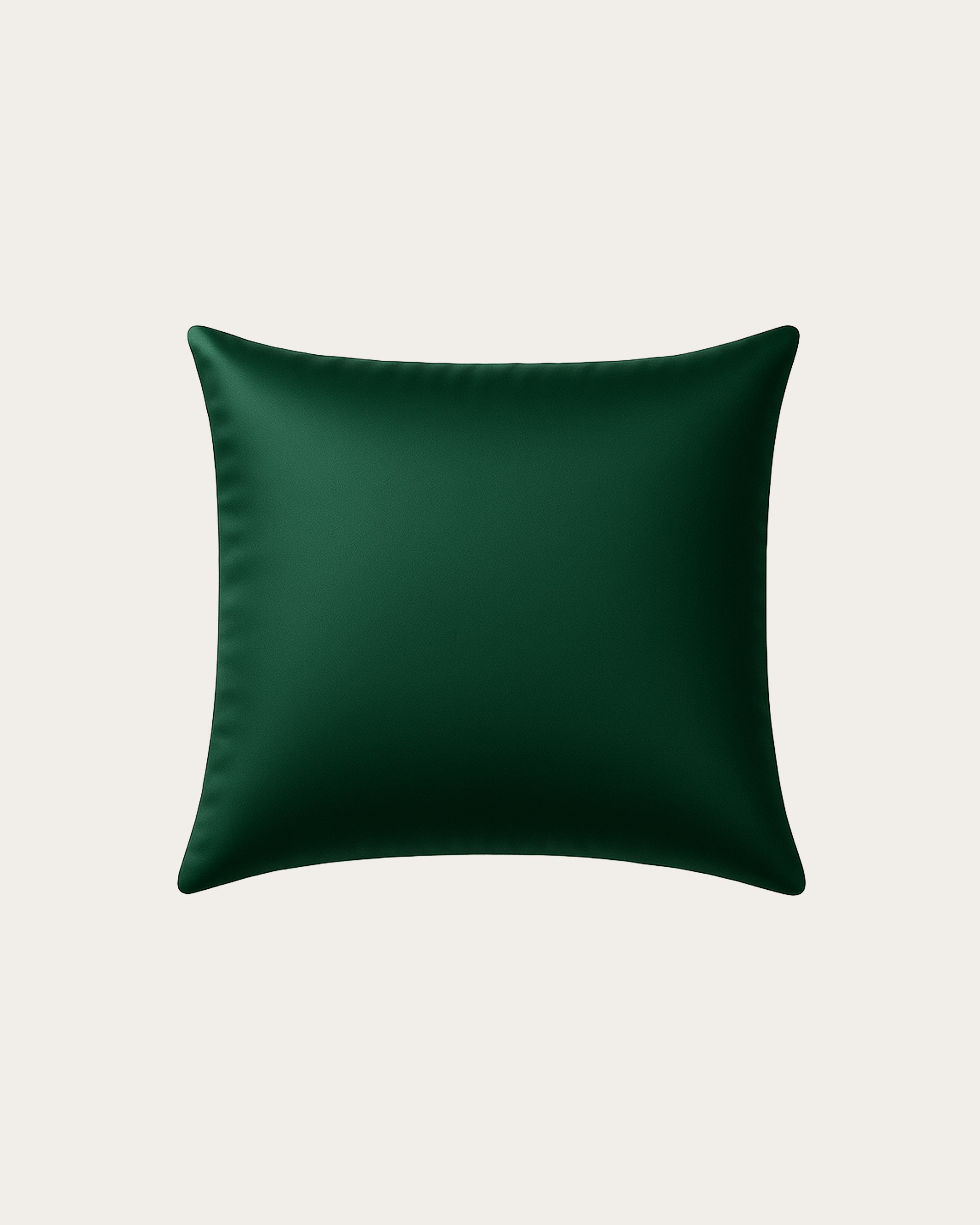 Emerald Green Satin Square Pillowcase