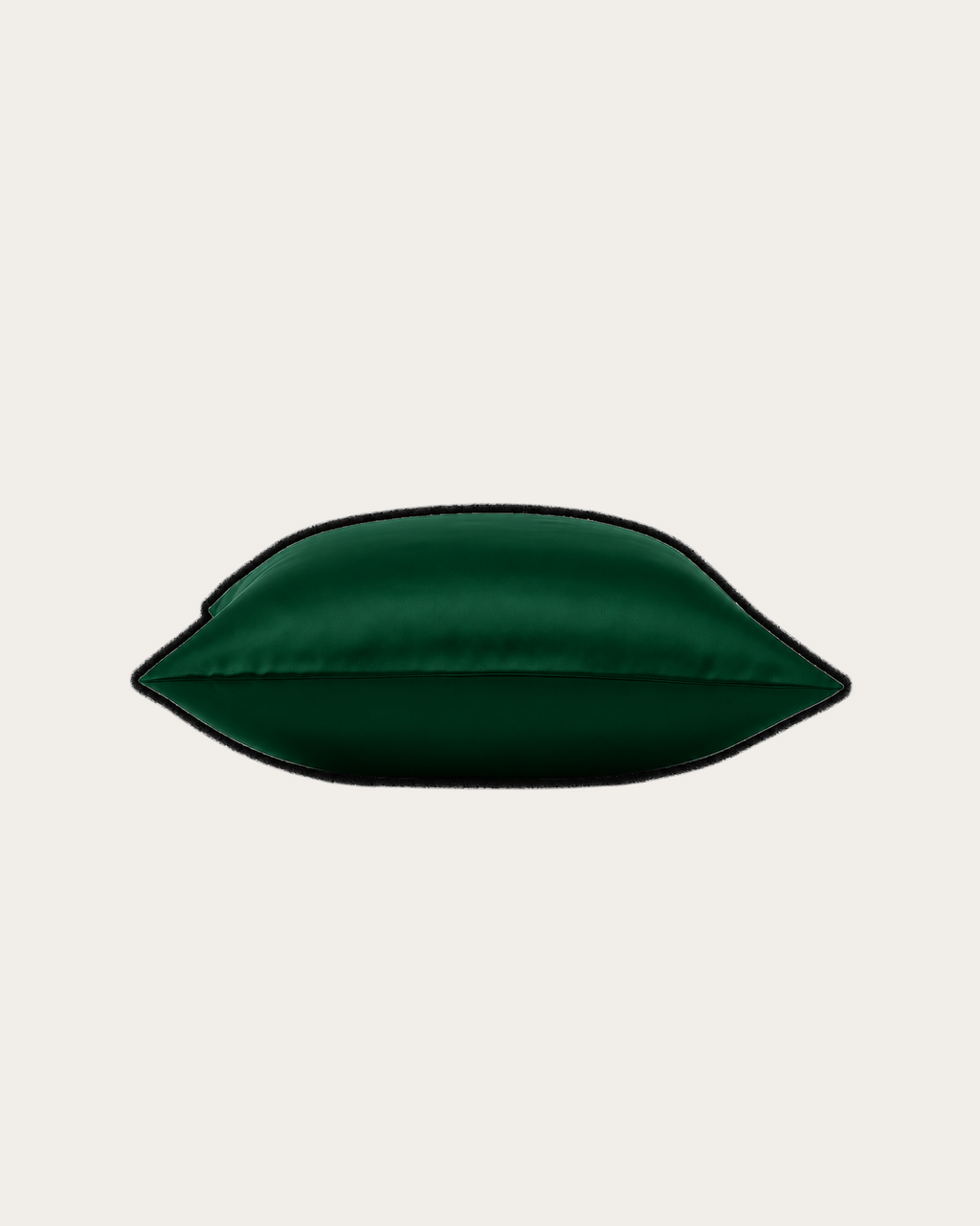Emerald Green Satin Square Pillowcase