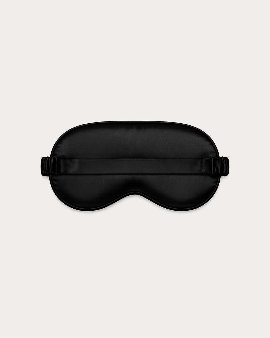 Obsidian Black Satin Sleep Mask