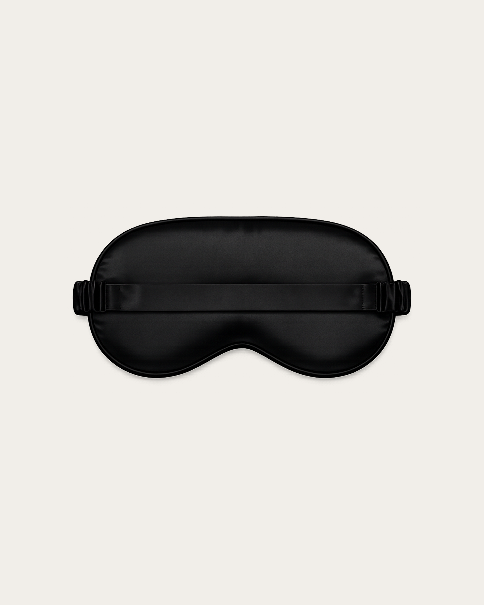 Obsidian Black Satin Sleep Mask