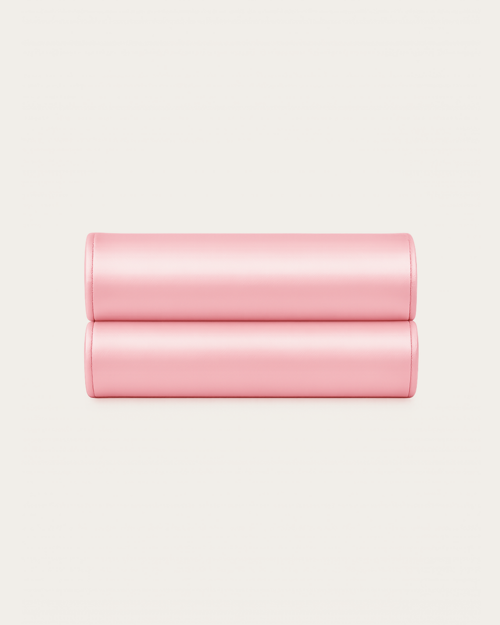 Blush Pink Satin Fitted Sheet