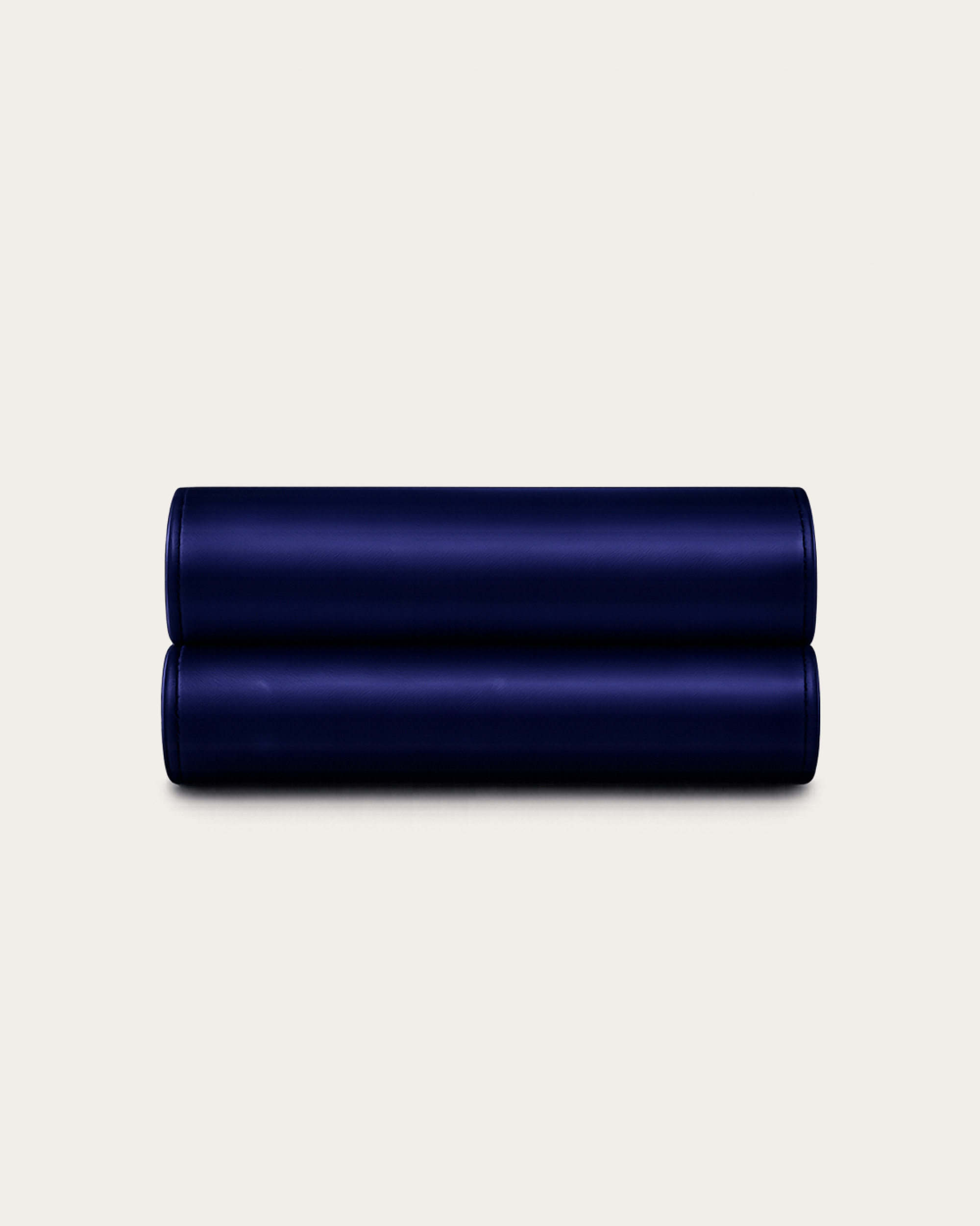 Navy Blue Satin Fitted Sheet