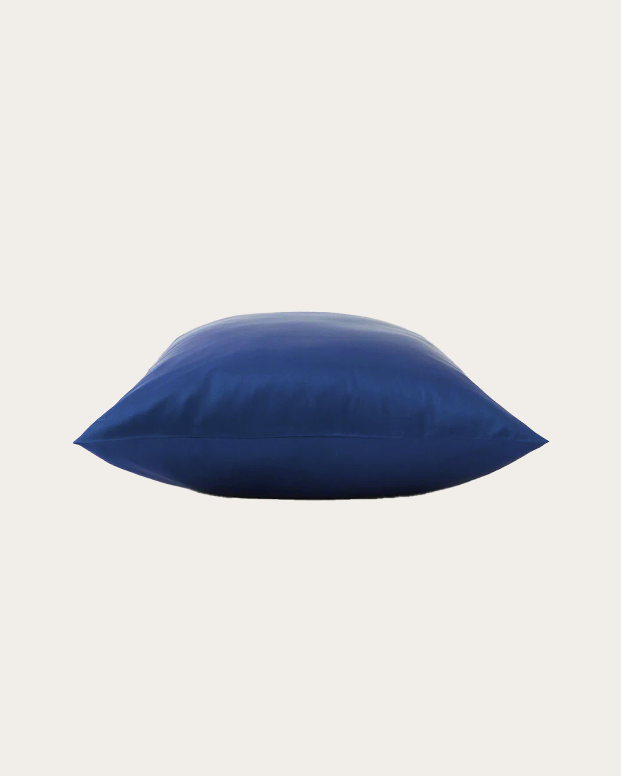 Navy Blue Satin Square Pillowcase