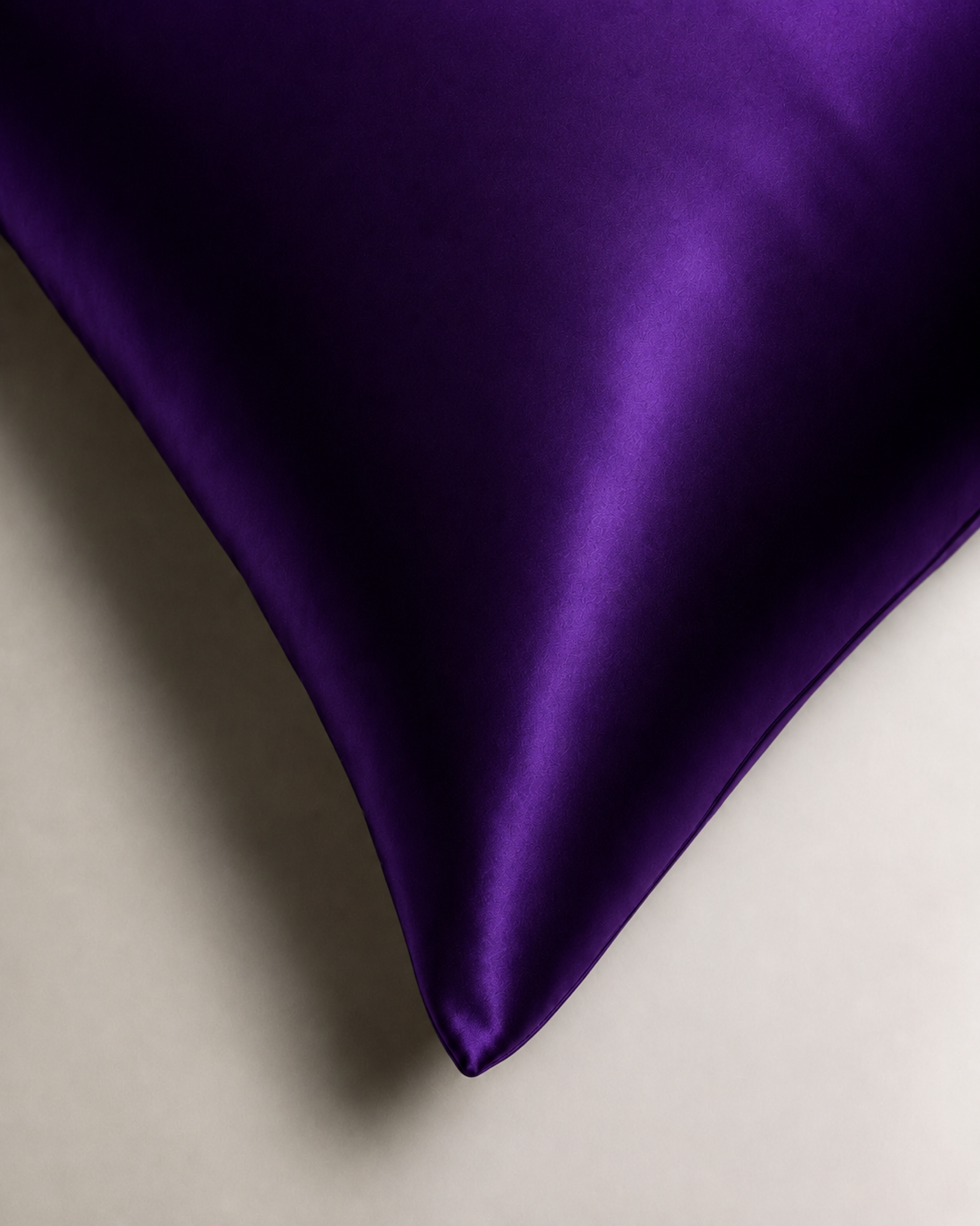 Amethyst Purple Satin Pillowcase