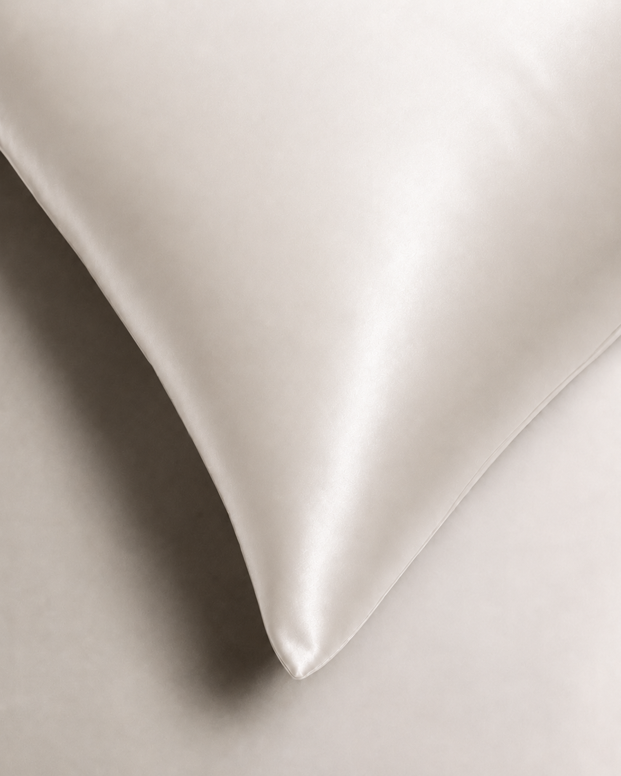 Pearl White Satin Pillowcase