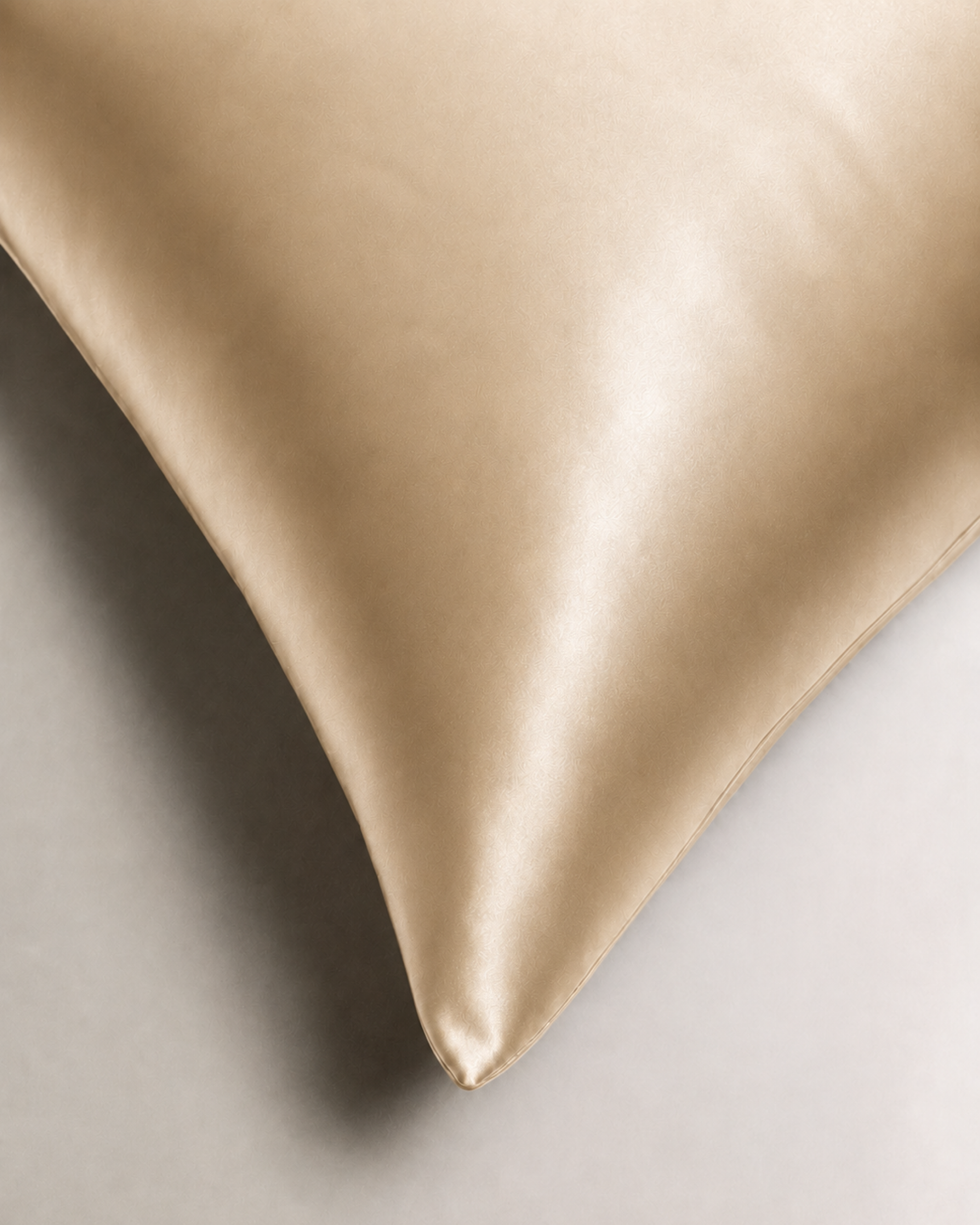 Sand Beige Satin Pillowcase