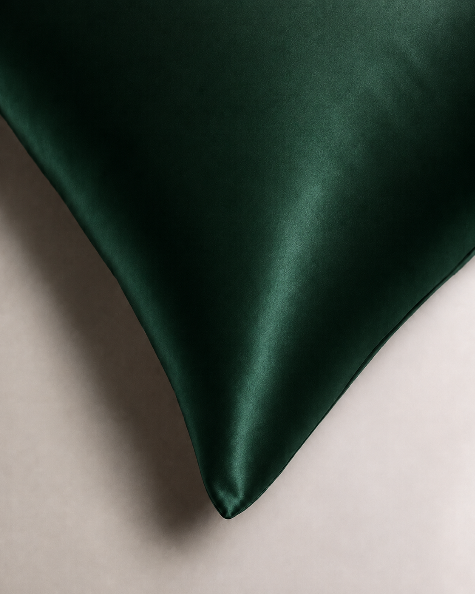 Emerald Green Satin Pillowcase