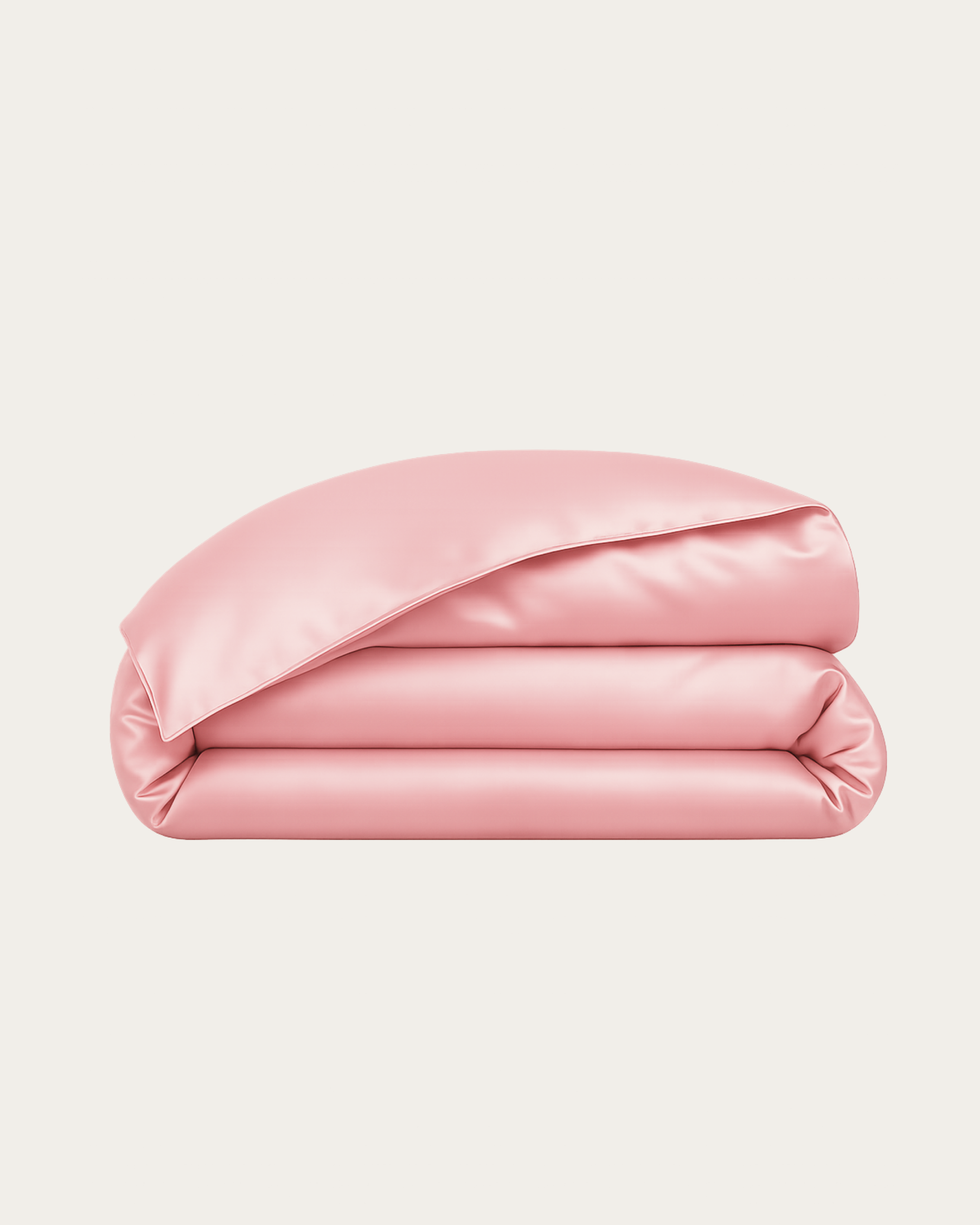Blush Pink Satin Duvet Cover