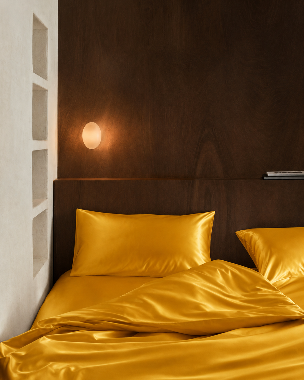 Imperial Gold Satin Duvet Cover